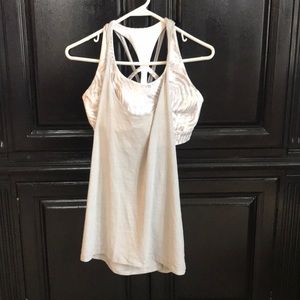 Lululemon two-in-one sports bra-tank top